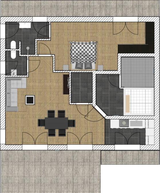 Fewo Rhein-Lahn Penthouse Og3-1 Ланштайн Экстерьер фото